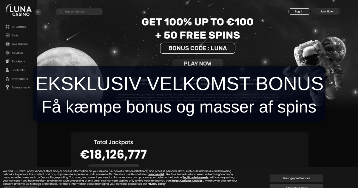 Luna Casino Danmark