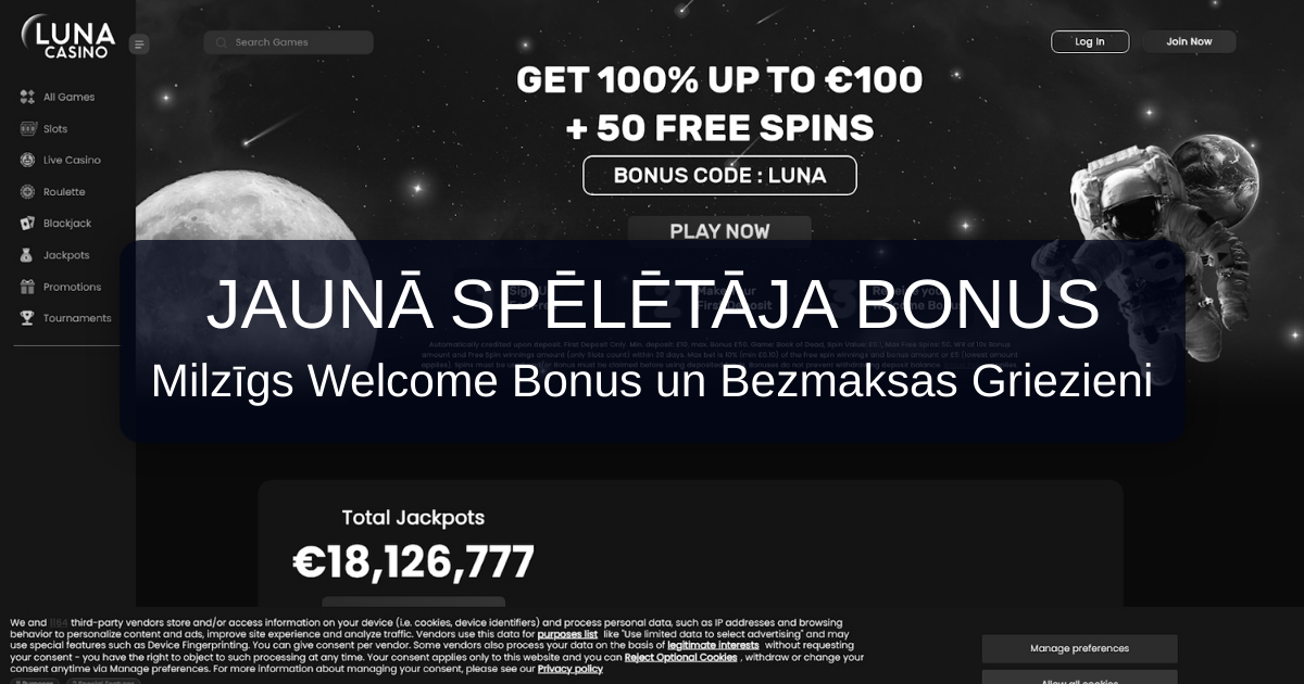 Luna Casino Latvijā